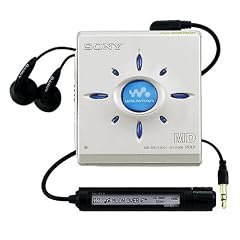 Sony MZ-E500/S tragbarer MiniDisc-Player silber/himmelblau