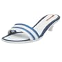 Prada Sport Women's Two Tone Kitten Heel Slides
