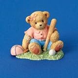 Cherished Teddies Collection Girl/softball Figurine