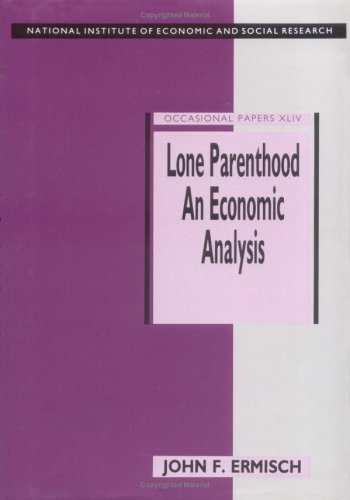 Lone Parenthood  An Economic Analysis