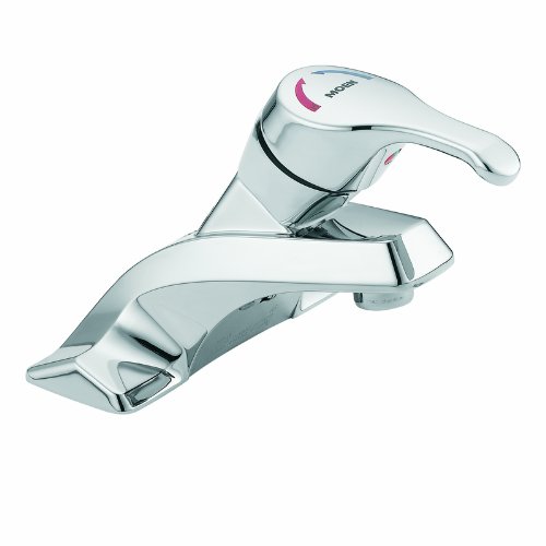Moen 8430 M-Bition Single-Handle Lavatory Faucet with Adjustable Temperature Stop, Chrome