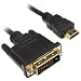 Electronics : 3M 3 Meter 10FT 10 Feet HDMI-M to DVI-M Cable by Eforcity