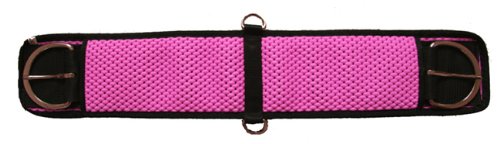 Abetta Air Grip Neoprene Saddle Girth Cinch Hot Pink