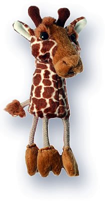 Childrens Toyshop  Toys : Giraffe Finger Puppet