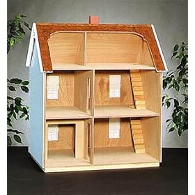 <b>Simplicity Doll House Kit - Milled Plywood</b>