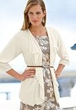 Ruffle-Front Cardigan