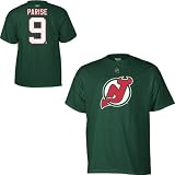 New Jersey Devils Zach Parise Throwback Green T Shirt (XXL)