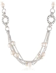Honora "Signature" White Freshwater Cultured Pearl Convertible Necklace, 26"