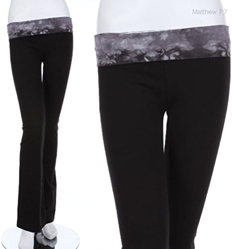 CSG Yoga Pants With Tie-Dyed Waistband (High Quality) Various Sizes