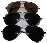 Classic Medium Size Frame, Full Mirrored Lens, Spring Temples Aviator Sunglasses ( Chrome / Gold / Black / Gunmetal ) - New !