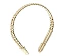 L. Erickson Double Braid Headband - Gold