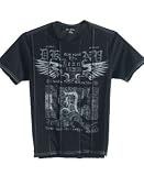 DKNY Jeans Front Page Waffle Piecing T-Shirt