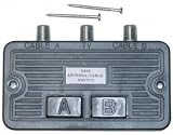 2-Way F-Pin Cable Switch Push-Button 75/75