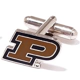 Purdue Boilermakers NCAA Logo'd Executive Cufflinks w/ Jewelry Box