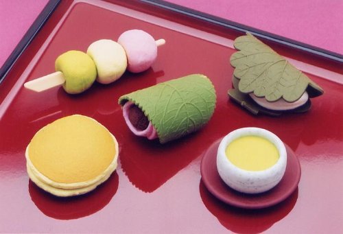Cover image : ブリスターパックケシゴム 和菓子