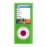 Solid Green Snap On Crystal Hard Cover Case for Apple Ipod Nano-Chromatic 8GB 16GB 4G 4th Generation
