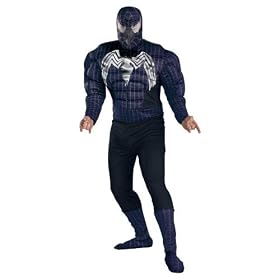 Spiderman 3 Venom Muscle Costume Teen / Adult