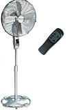 from Honeywell Honeywell HS-1040RE Chrome pedestal fan with remote control (Model HS-1040RE)