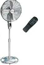 Honeywell HS-1040RE Chrome pedestal fan with remote control