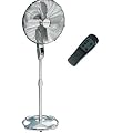 Honeywell HS-1040RE Chrome pedestal fan with remote control