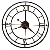 Howard Miller 21' Wrought Iron Open Dial, Skeleton Tower Clock 625-299