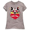 Disney Organic Nostalgic Art Minnie and Mickey Mouse Tee