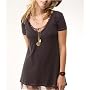 Alternative Ladies 3.5 oz Organic A-Line V-Neck - AA6060