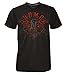 Harley-Davidson Mens Black Label T-Shirt, 1 Skull Fire It Up, Black 30293149