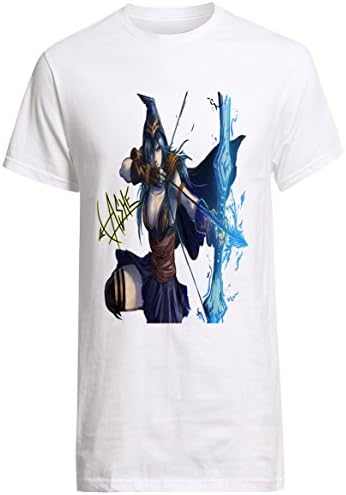 League of Legends Champion Ashe Ad Carry Shirt Custom Fruit of the Loom T-shirt (M)