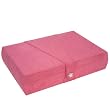 "Emma" Mele Plush Fabric Jewelry Box, Magenta "Emma" Mele Plush Fabric Jewelry Box, Magenta