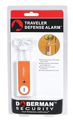 Doberman SE-0203OR Traveller Defense Alarm. Orange/White