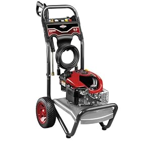 Briggs & Stratton 020388 2550-PSI 2.3-GPM 675-Series Gas Powered Pressure Washer with 25-Feet Hose (Non-CARB Compliant)