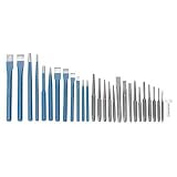 Metal Punches and Chisels - 28-Pc. Set