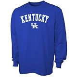 Kentucky Wildcats Royal Blue Arch Logo Long Sleeve T-shirt