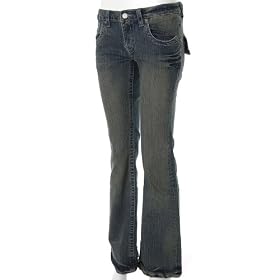 Bebe Studded Pockets Fashion Denim Jeans