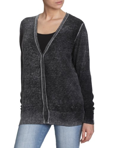 Fornarina Textil PETRA-BLACK COTTON TRICOT BIR7723Z44500 Damen Sweatshirts, Gr. 34  (XS),  Preisvergleich
