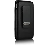 Case-Mate IPTC-PB iPod Touch 8GB & 16GB Cover - Phantom Black Leather with Clip