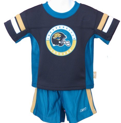 Toddler Jacksonville Jaguars 2 Piece S/S Poly Short Set - 4T