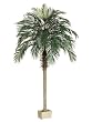 Pack of 2 Potted Artificial Silk Phoenix Palm Trees 7'