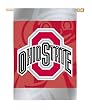 Ohio State University Buckeyes Silk Reflections Flag - Regular Size