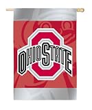 Ohio State University Buckeyes Silk Reflections Flag - Regular Size