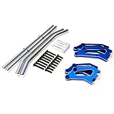 Aluminum HD Bumper (F&R), Blue: Tmaxx 2.5 3.3 by RD Logics