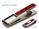 New! M-Clip Rodeo Money Clip - Red Alligator