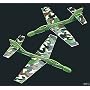 Camouflage Airplane Gliders (144 pcs)