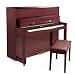 Suzuki M-54 45-Inch Acoustic Studio Upright Piano,Mahogany Red