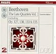 Beethoven: The Late Quartets, Vol. 1