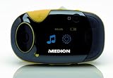 Medion Life P60003 Sport Tragbarer MP3-Player 4 GB (OLED-Display, USB 2.0) schwarz/gelb