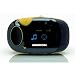 Medion Life P60003 Sport Tragbarer MP3-Player 4 GB (OLED-Display, USB 2.0) schwarz/gelb