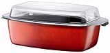 Review Silit 91 3432 1748 / Silit 5-1/2-Quart Gourmet Roasting Pan with Lid, Energy Red