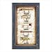FISHING FISH LURE DECORATIVE SHADOWBOX WOOD COLLECTIBLE